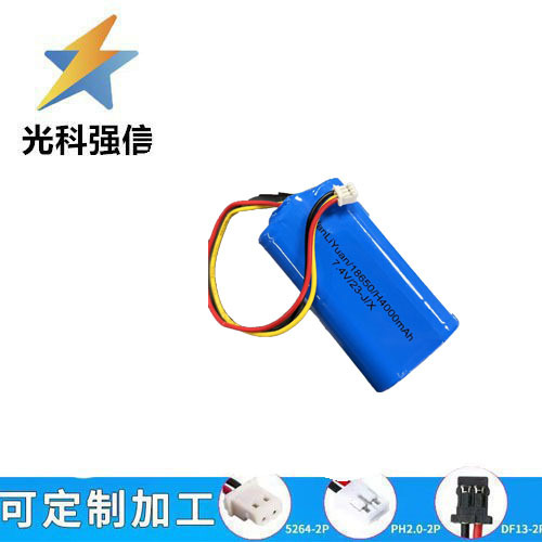 Wiederaufladbarer 4000mah 18650 Akku, 7,4v, Mit 2,54 Kopfrasierer, Kann Mit Medizinischen Instrumenten Kombiniert Werden, Langlebiges Dreidrahtkabel.