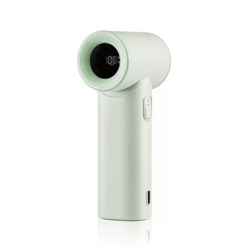 Superstarker, Tragbarer Ventilator – 5 Windgeschwindigkeitsstufen – Wiederaufladbar – Taschenformat – Persönlicher Ventilator – Tausende Farben