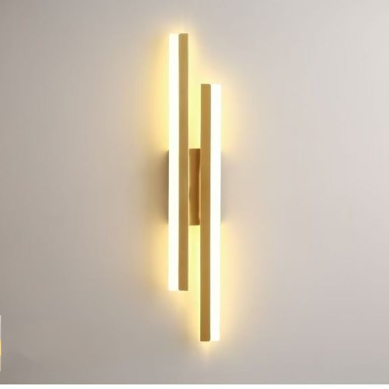 Zwei Led-wandleuchten Im Set, Moderne Nachttischlampen, Dekorative Innenbeleuchtung, 50 Cm