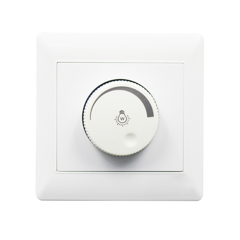 Dieses In Vier Richtungen Drehbare Wanddimmpanel – 250 V – Weiß – Ist Die Perfekte Wahl Für Sie.