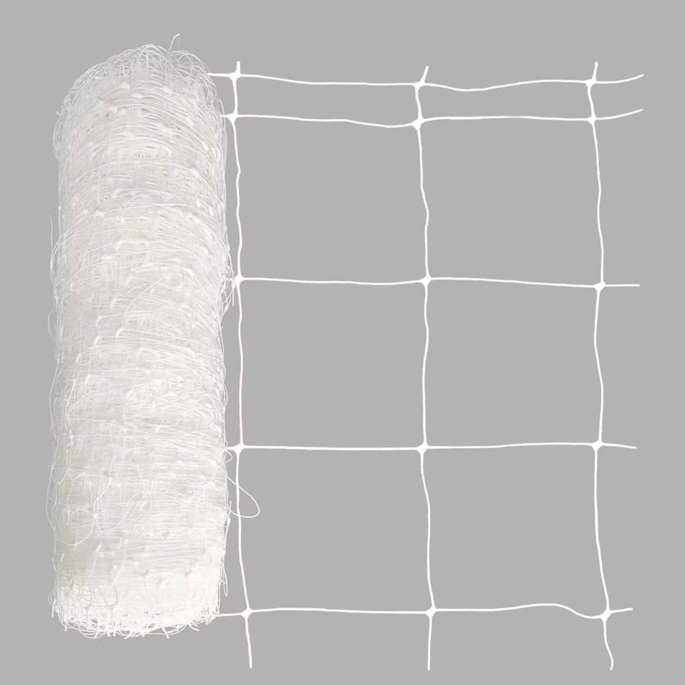 Das Stütznetz (4 M X 5 M) Für Kletterpflanzen Besteht Aus Gewebten Polyesterfasern.