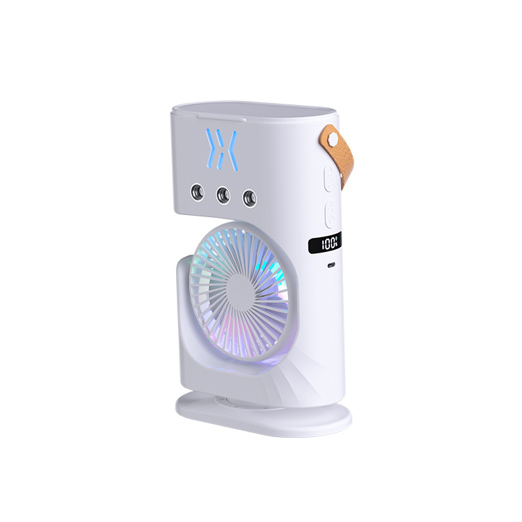 Tragbarer Campingventilator, Tischventilator, 500 Ml Fassungsvermögen, Ventilator Zur Kühlung Des Schlafzimmers