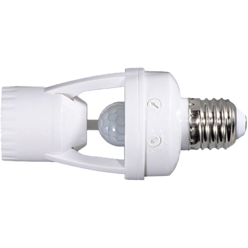 E27 Bewegungsmelder-lampenfassung Mit Pir-bewegungsmelder, Geeignet Für Flure, Lagerhallen Und Ähnliche Orte, 100-240 V/ac.