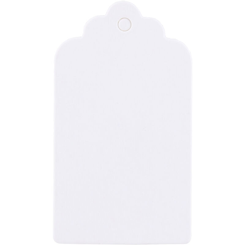 100 Leere Anhänger Aus Kraftpapier Für Hochzeits- Oder Partygeschenke, Mit Preisen