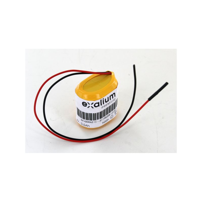 Exalium Premium – 6v 0,5ah Nimh-akku Für Atlantic Vizengo Und Zeneo Warmwasserbereiter – Lieferung Inklusive Kabel, Aber Ohne Stecker – Weiteres Zubehör Für Warmwasserbereiter