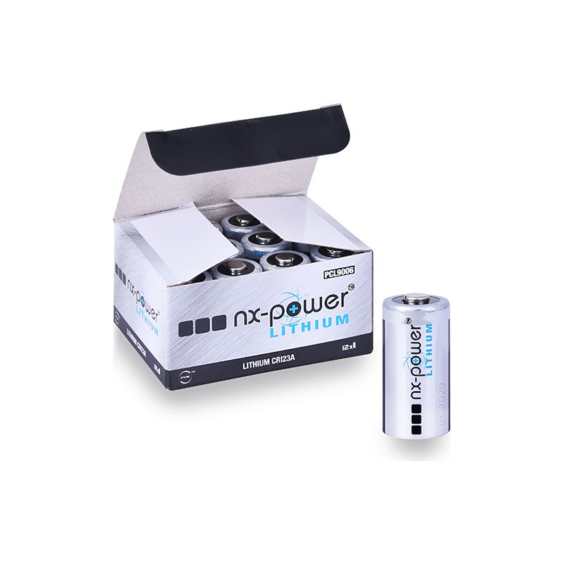 Cr123 3v 1,6ah Lithium-batterie – Lithium-mangandioxid-technologie – Kompatibel Mit Orisec W-ir-200 Und Anderen Modellen – Enix Energies