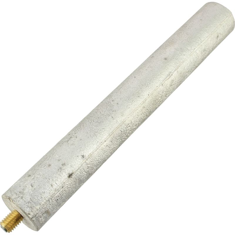 180-mm-anode M5/m8 – Sanitärgewinde – Kompatibel Mit Warmwasserbereitern Von Chaffoteaux Und Anderen Marken – Graues Magnesium