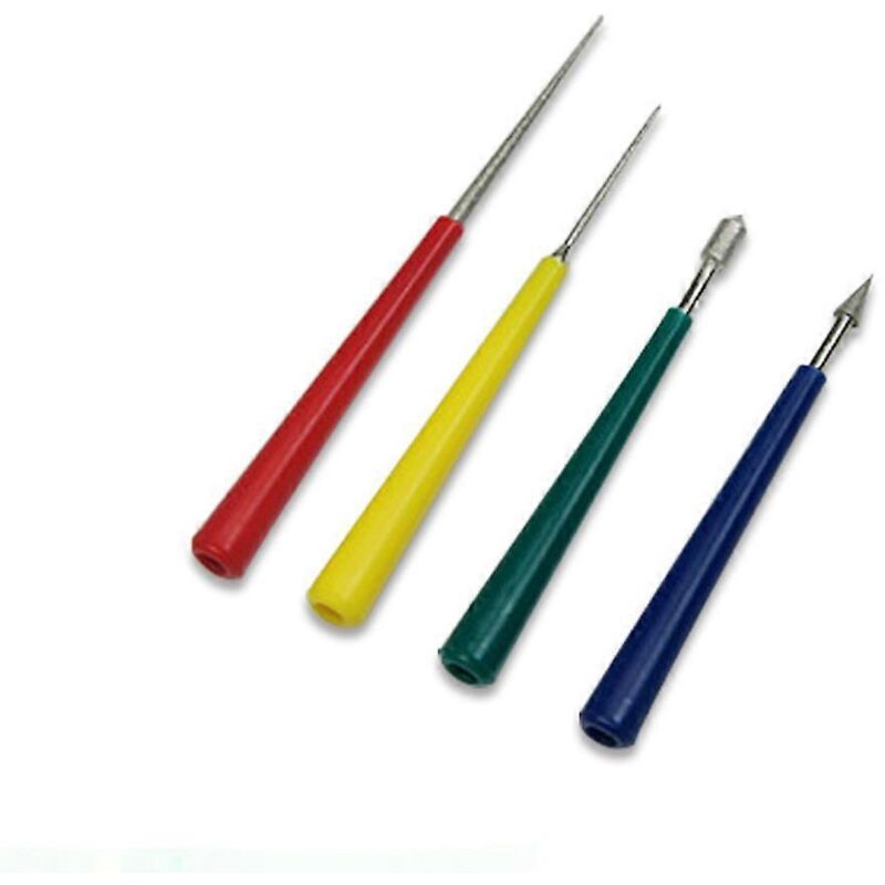 Set Mit 4 Aufweitwerkzeugen Für Perlen, Diamanten, Glasperlen Und Andere Schmucksteine. Feine Reibefeile. Schmuckwerkzeuge