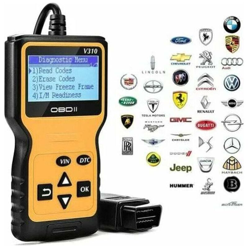Fahrzeugdiagnosegeräte, Fahrzeugscanner, Auslesen Und Löschen Von Motorfehlercodes, Erkennung Von Fahrzeugteilen