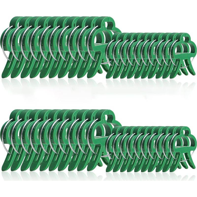 Kletterpflanzenclips Für Tomaten, Rosen, Gurken Und Andere Kletterpflanzen – Besonders Einfache Stütze Für Kletterpflanzen (klein)