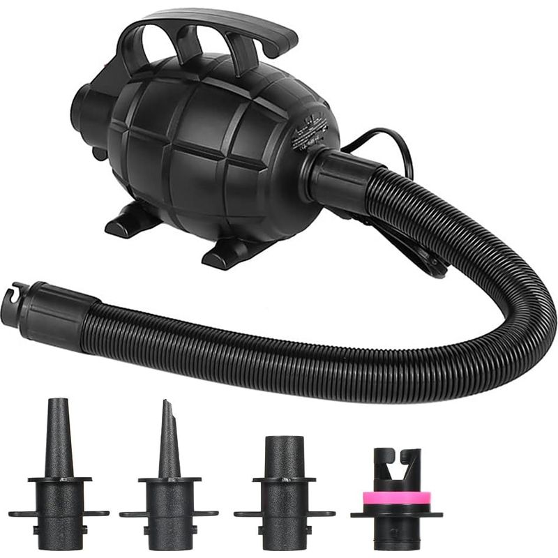 500-w-tragbare Elektrische Luftpumpe – Schnellaufblasgerät Für Luftmatratzen, Poolspielzeug, Luftmatratzen, Boote, Yogabälle Und Aufblasbare Gegenstände