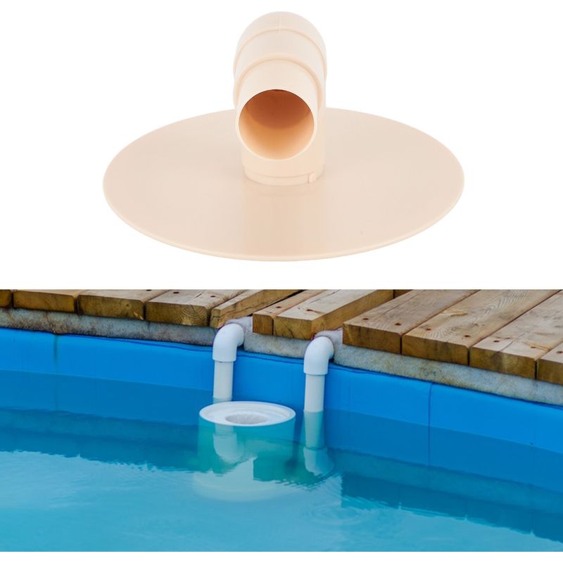 Basiswinkel Für Poolskimmer 8929 Vakuumplattenadapter, Kompatibel Mit Hydrotools-systemen