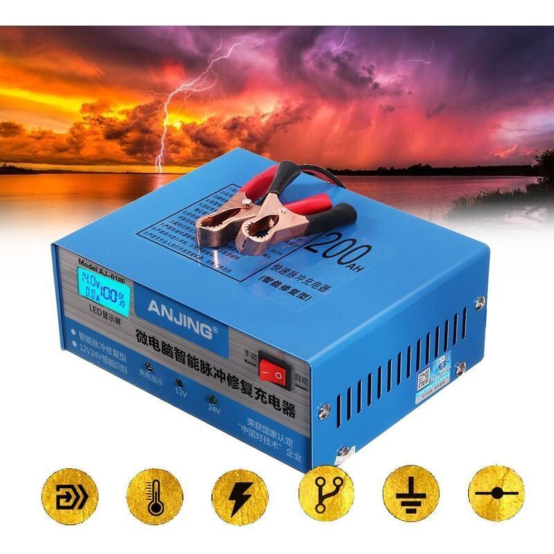 Ladegerät Für Andere 200-ah-12-v-/24-v-autobatterien