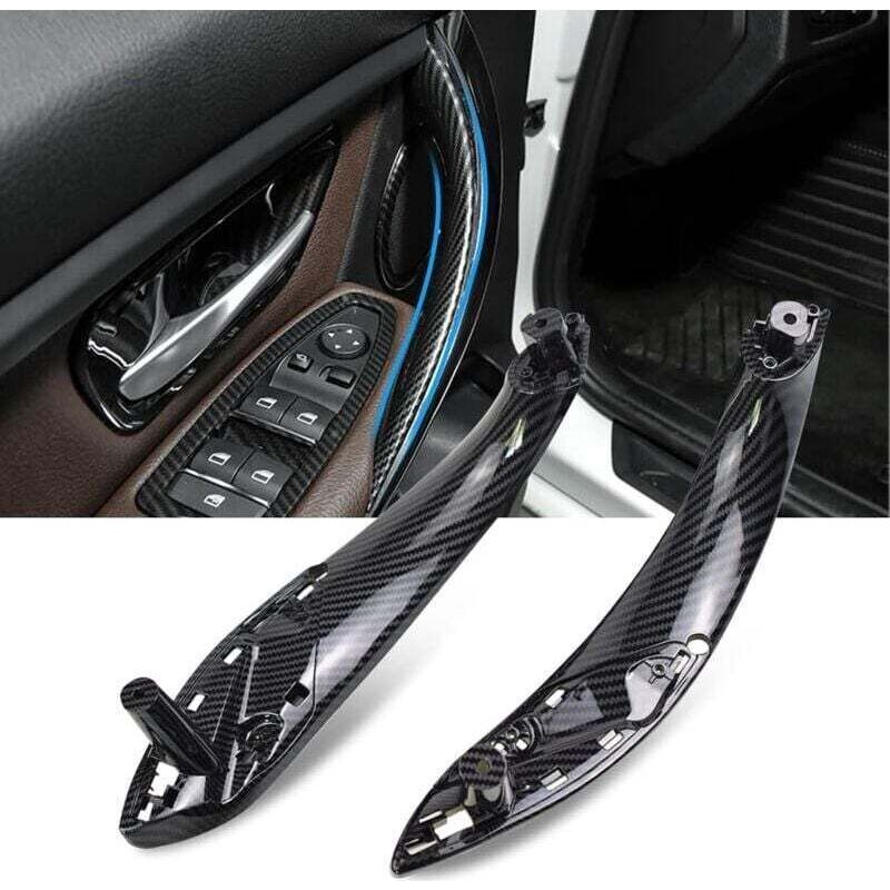 Autoteile Kompatibel Mit Bmw 3er F30, F31, F34, F80, Linker Türgriff Innen + Rechter Türgriff Für 4er F32, F33, F36, F82, F83 (kohlefaser).