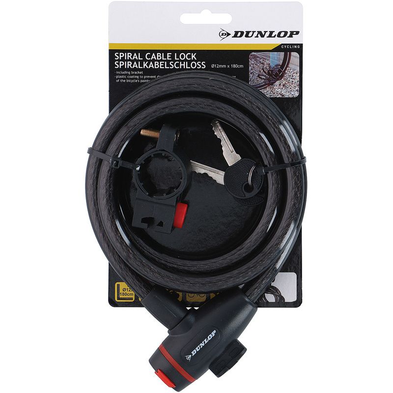 Dunlop Sports 180cm Fahrradschloss Edo871125256376