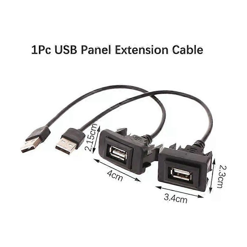 Integrierter Usb-verlängerungsbuchsenadapter Für Armaturenbretter Von Toyota Vigo, Rav4, Vios, Levin Und Ähnlichen Modellen.
