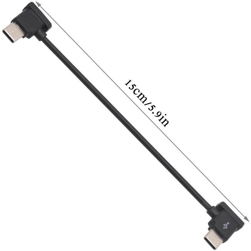 Typ-c-zu-typ-c-adapter Für Dji Mavic Air 2 Mini 2 Und Fernsteuerungen, 15 Cm Langes Kabel Zum Anschluss An Mobiltelefone.