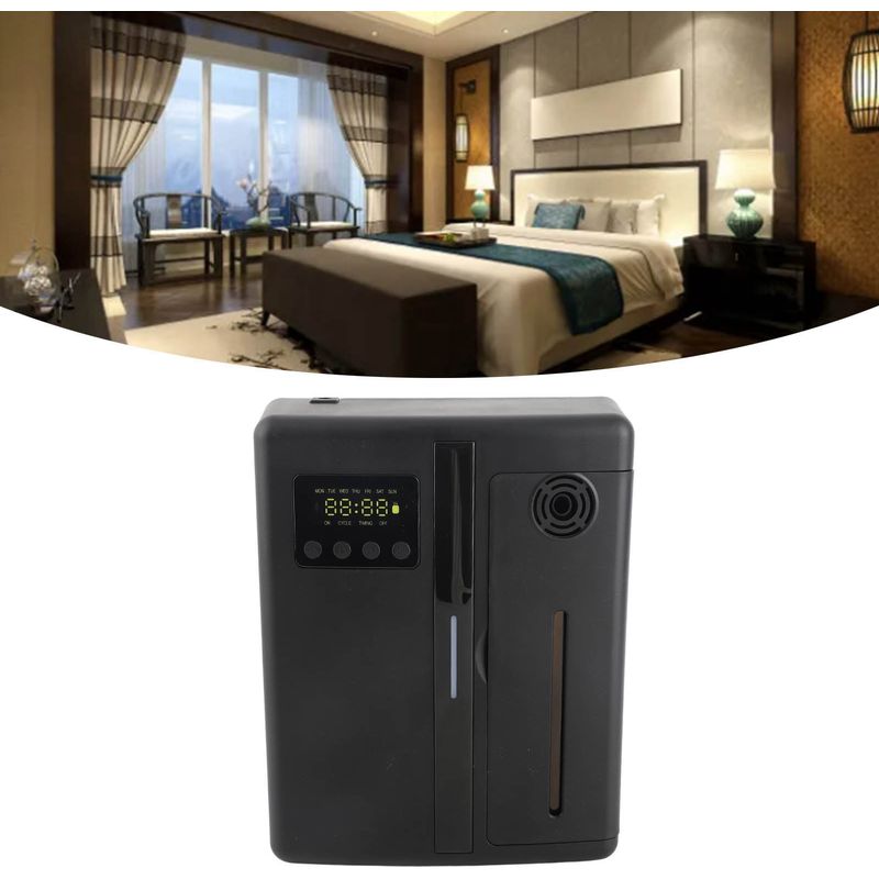 Automatischer Duftdiffusor (160 Ml) Für Hotel, Spa, Sauna, Bluetooth-app, 300 M³, 100–240 V, Mit Integriertem Akku