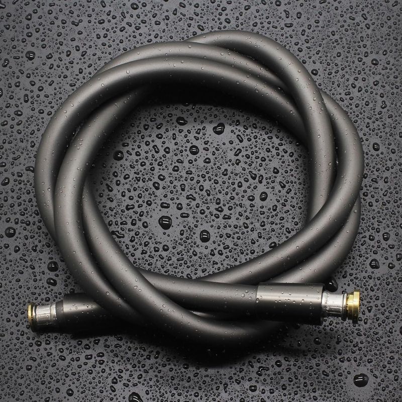Verdreh- Und Knickfester Silikon-duschschlauch, Universal-g1/2-schlauch, 1,5 M, Für Wc-bidet-sprühdüsen, Grau