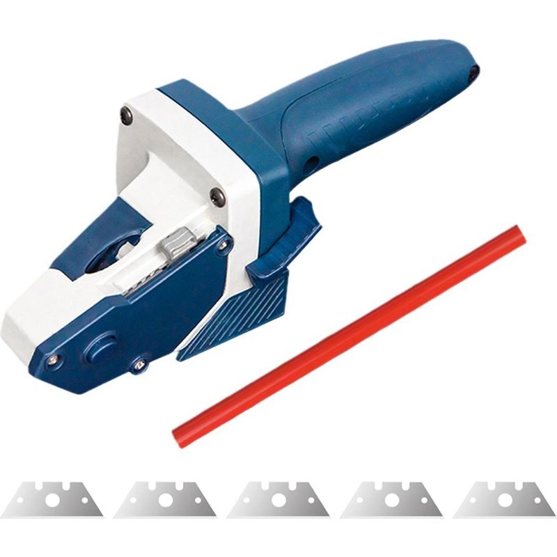 Gipskarton-schneidewerkzeug, Automatisches Schneidewerkzeug, Handwerkzeug Zum Schneiden Von Gipskarton, Karton Und Anderen Materialien Mit 5 Klingen, 5 M Maßband
