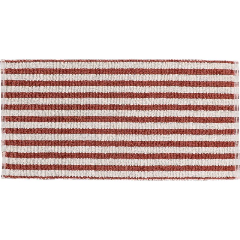 Louise-teppich, Baumwolle/faser, 45 X 90 Cm – Mokka – Trendy