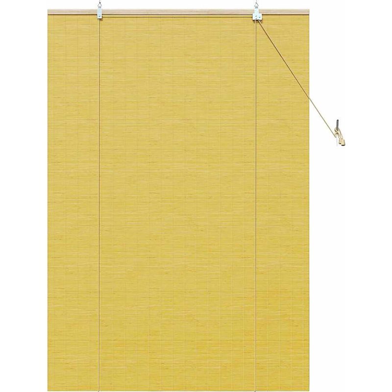 Jalousien Und Verdunkelungsrollos Sonstiges Gelber Bambus Cfw8642210