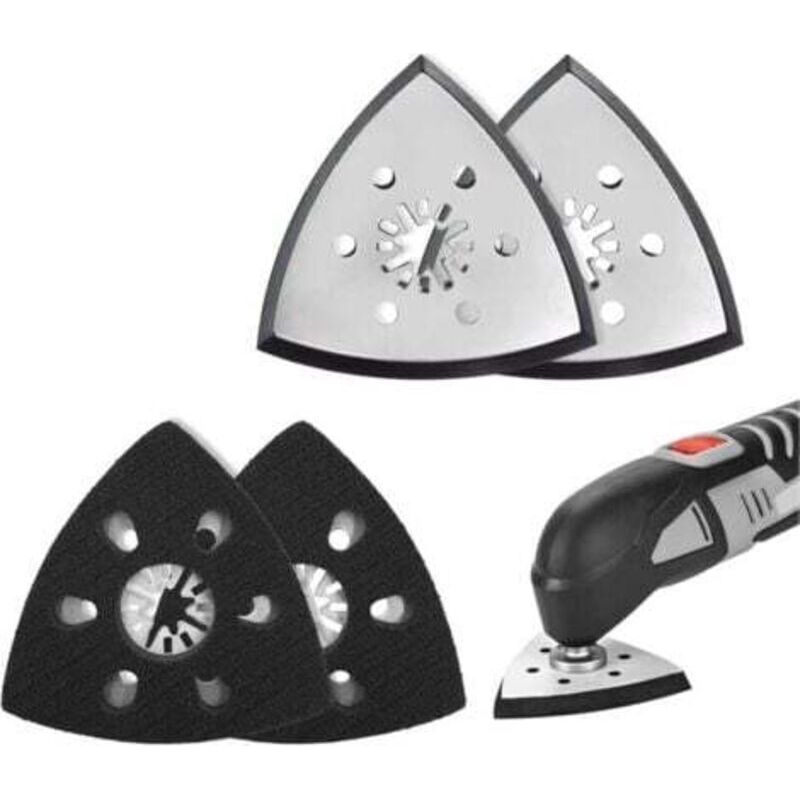 93-mm-dreieckschleifscheiben – 4er-pack Für Multifunktionsschleifer, Kompatibel Mit Parkside- Und Dreieckschleifscheiben