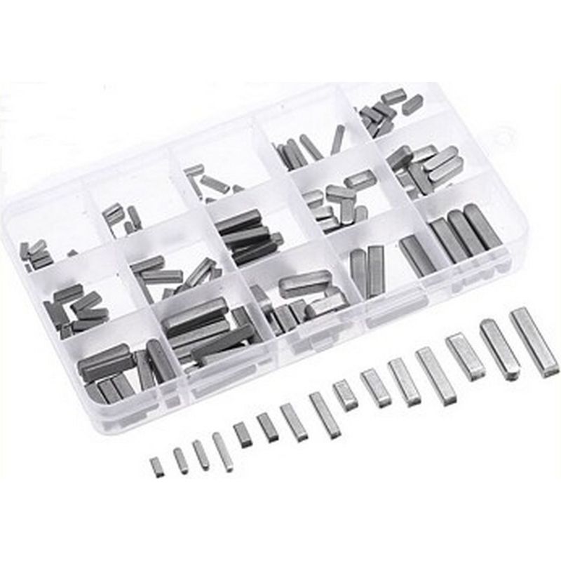 Satz Mit 60 Parallelkeilnähten In 13 Größen – Für Präzise Montage – Verschiedene Größen Von 3x3 Bis 12x8 Mm – Autoteile – Beast