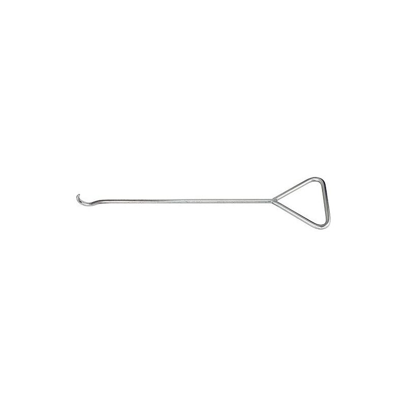 Kanaldeckel-öffnungshaken, Für Schluchten, Verzinkter Stahl – Länge Ca. 85 Cm
