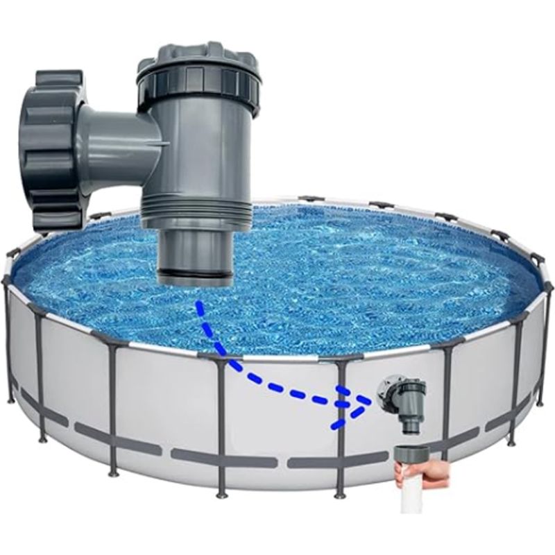 Schwimmbad-ablassventil, Kompatibel Mit 38-mm-filterpumpen – Universeller Ersatz
