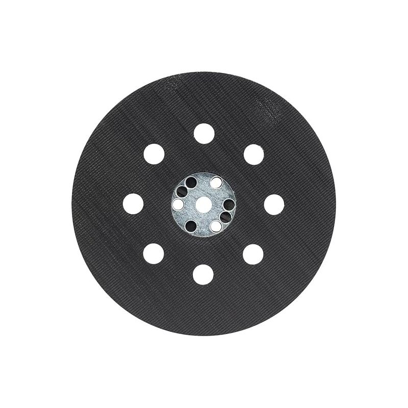 Mittelhartes Schleifpad (für Lack, Spachtelmasse, 8-loch-fräsen, Ø 125 Mm, Zubehör Für Exzenterschleifer) Grau