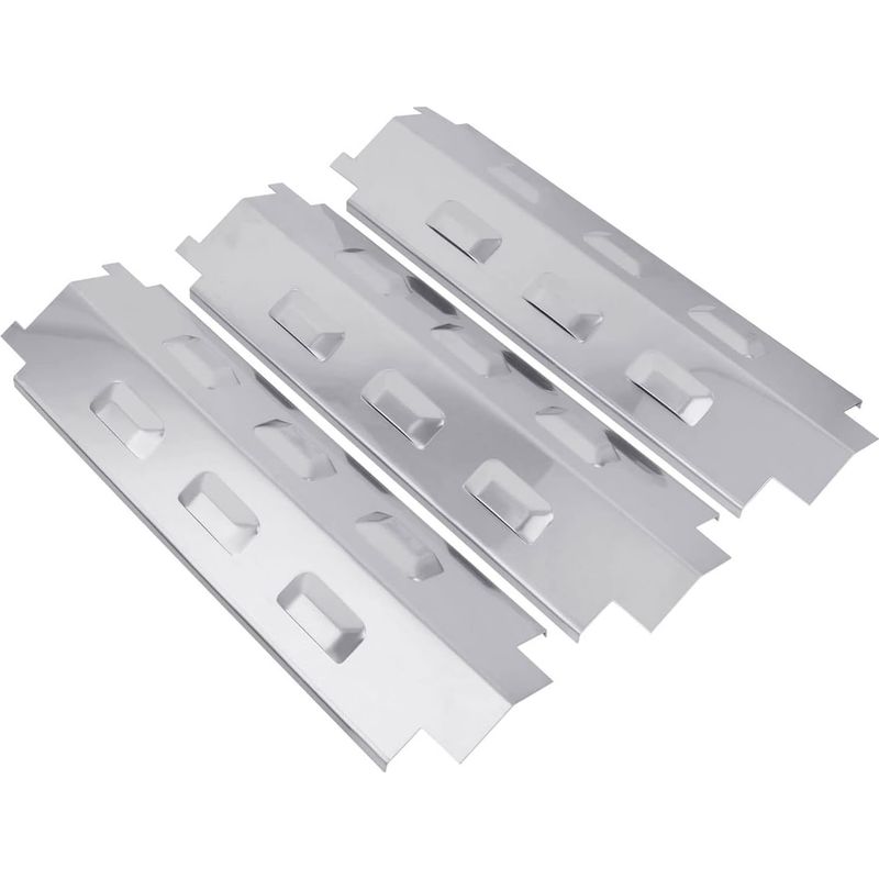 Edelstahl-kochplatte, 37 Cm, Für Gasgrills, Ersatzteile Für Gasgrills, Blooma, Enders Boston 3k Turbo Und Andere Grillmodelle (3 Stück)