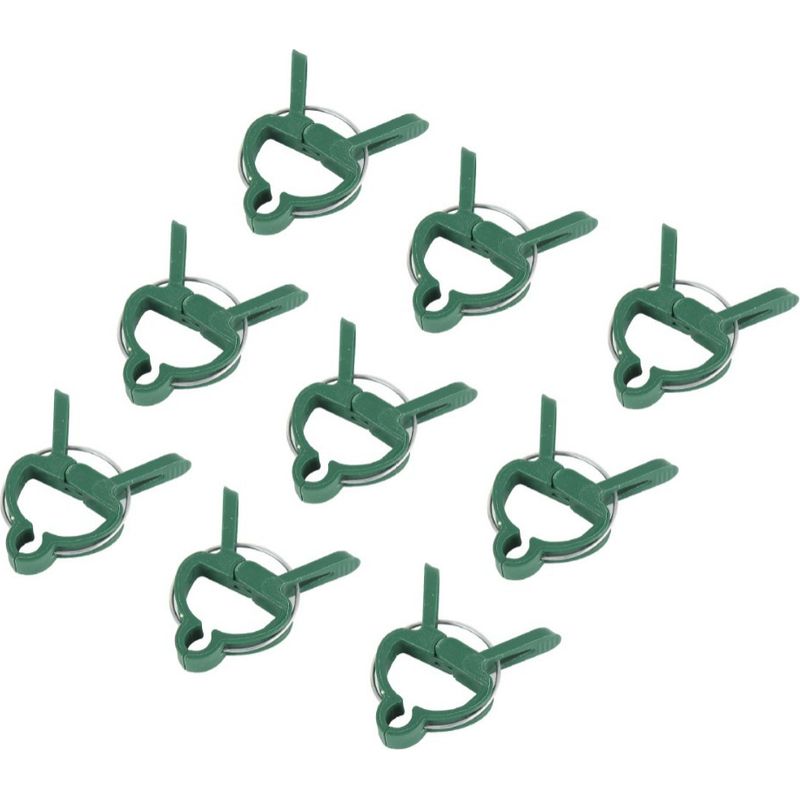 Lntyq 20 Gartenclips Für Tomaten, Rosen, Gurken Und Kletterpflanzen - Stabile Clips Zur Befestigung Von Kletterpflanzen
