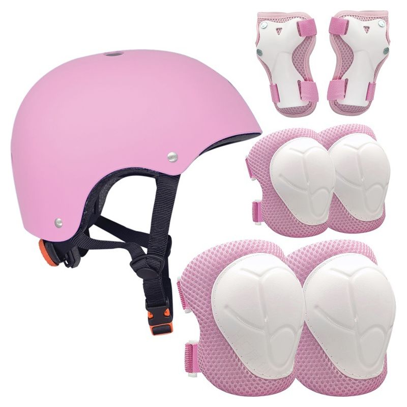 Kinderhelm-knieschoner Für Kinder Im Alter Von 2 Bis 7 Jahren, Helmschutz Für Fahrräder (knieschoner, Ellbogenschoner Und Handgelenkschützer), Geeignet Für Rollschuhlaufen, Radfahren Und Extremsportar