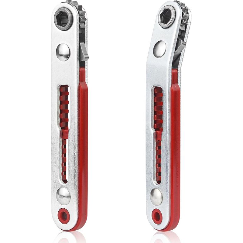 Apex 2-teiliges Mini-magnetratschen-set, 1/4"-mini-schlüsselratsche, Klein Für Gadgets, Haushalt, Maschinen Und Haushaltsgeräte