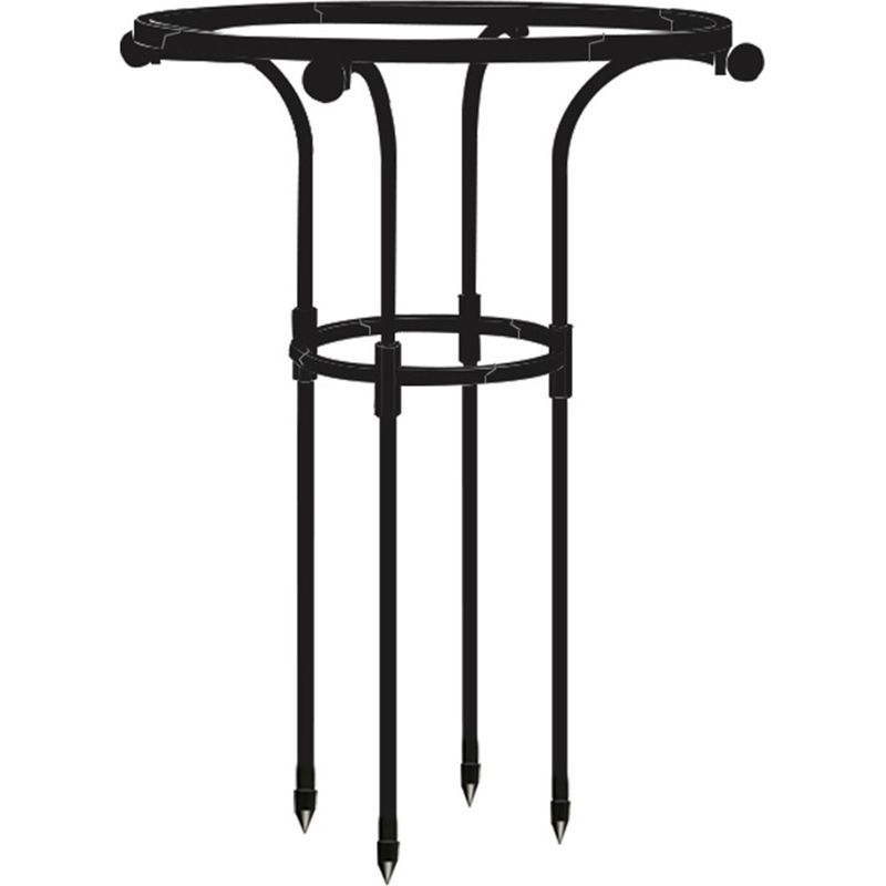 Rankhilfen Für Kletterpflanzen Im Garten, Schwarzes Rankgitter Für Kletterpflanzen, Geeignet Für Rosen, Topfpflanzen, Tomaten, Gemüse Und Andere Pflanzen.