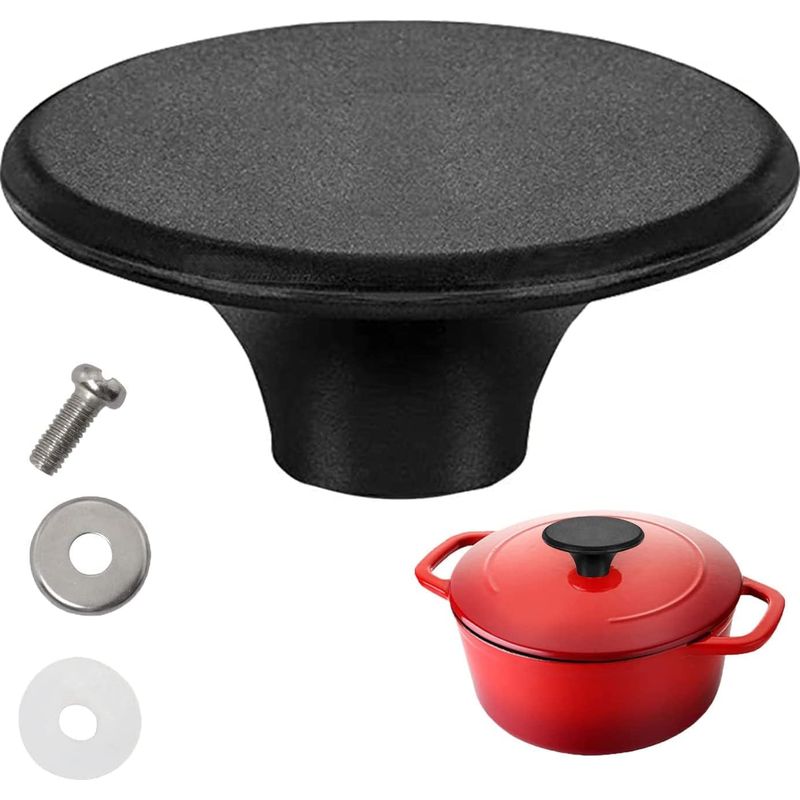 Ersatzknopf Für Gusseiserne Schmortöpfe, Kompatibel Mit Le Creuset – Ersatzgriff Für Lodge-, Aldi- Und Emaillierte Gusseiserne Schmortöpfe (1 Stück)