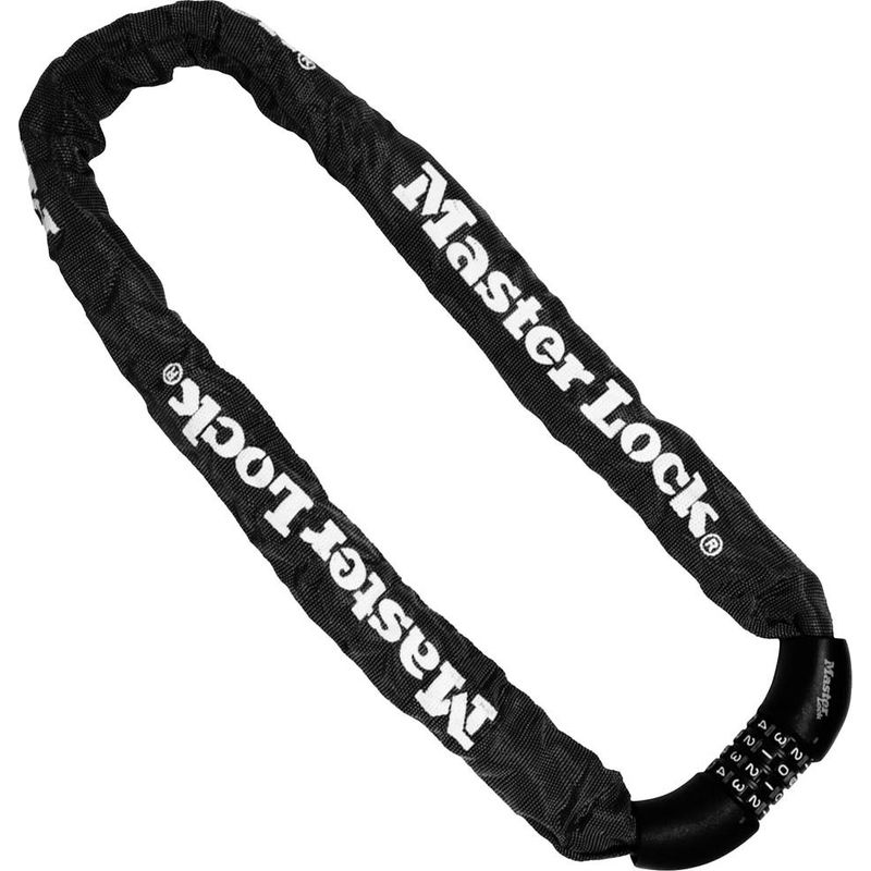 Master Lock Fahrrad-diebstahlsicherungskette [kombination] [90 Cm Kette] 8392eurdpro - Ideal Für Fahrräder, E-bikes, Mountainbikes Und