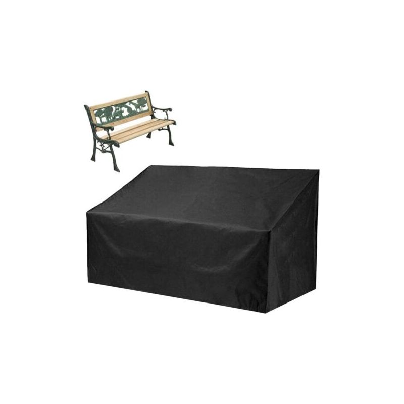 Schutzhülle Für Gartenbänke, Sofas Und Andere Gartenmöbel Aus Oxford-gewebe, Wasserdicht Und Reißfest, 134 X 66 X 89 Cm