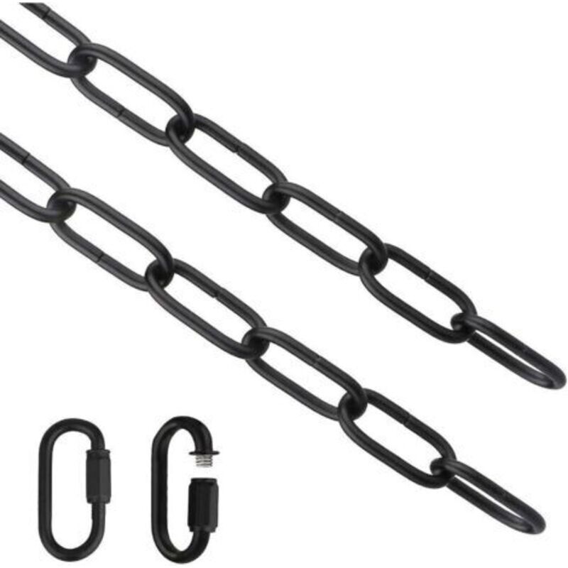 Alliandis Kronleuchterkette – Inklusive 2 X 4 Mm Verschlüssen, Ideal Zum Aufhängen Von Kronleuchtern Oder Dekorationen – 40,9 M, 1 Stück