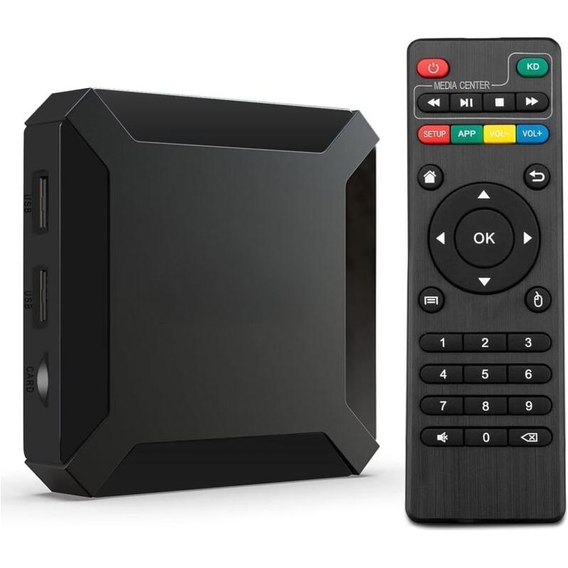 Iptv-box, Multimedia-player Mit Durchgehender Wiedergabefunktion, Android 10.0, 2 Gb Ram, 16 Gb Rom, Wlan, Allwinner H313, Unterstützt 4k Hd, Quad-core H256