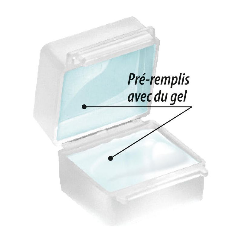 Packung Mit 2 Schachteln Mit 2,5 Mm² Siegelgel