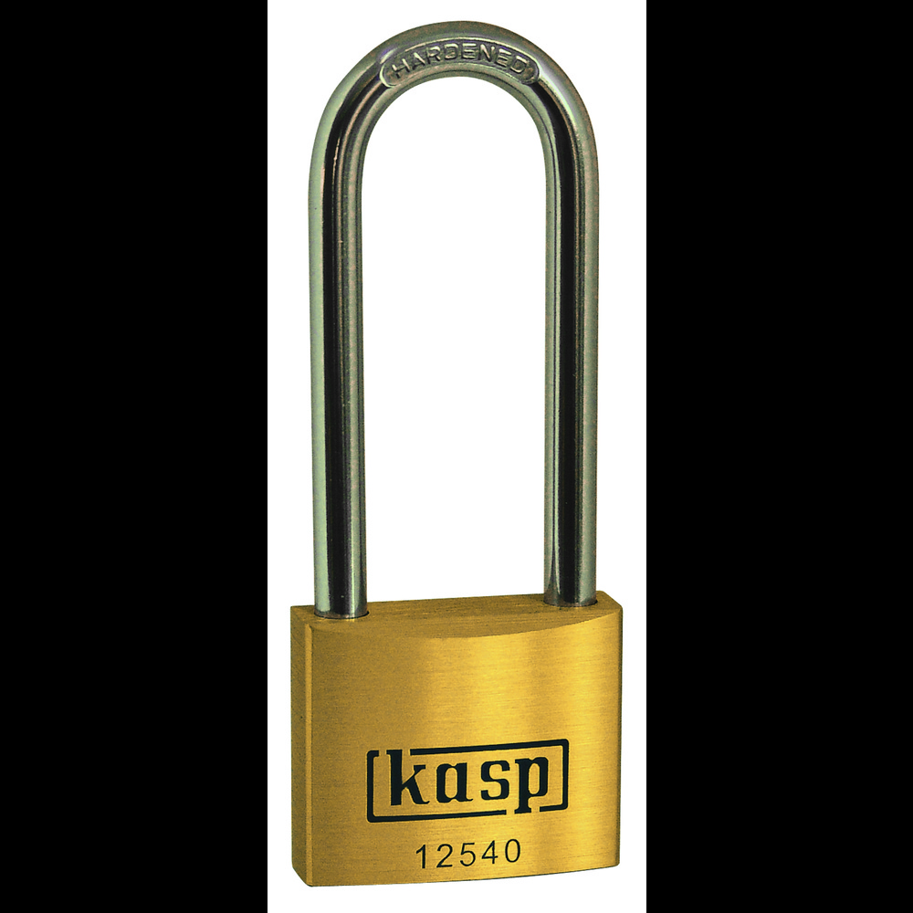Kasp K12550l80a5 Vorhängeschloss 50 Mm Gleichschließend Goldgelb Schlüsselschloss