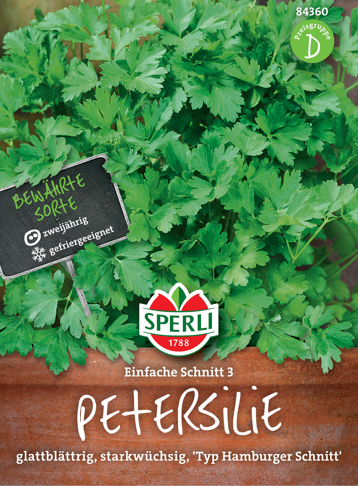 Petersilie Einfache Schnitt 3 - Kräutersamen - Sperli