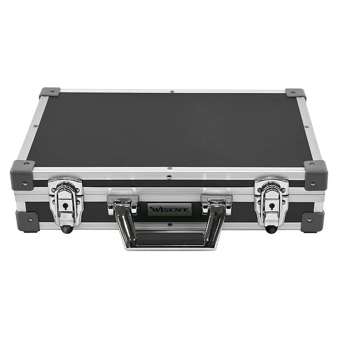 Wisent Universalkoffer (L x B x H: 400 x 250 x 90 mm, Schwarz/Rot/Grün/Blau)