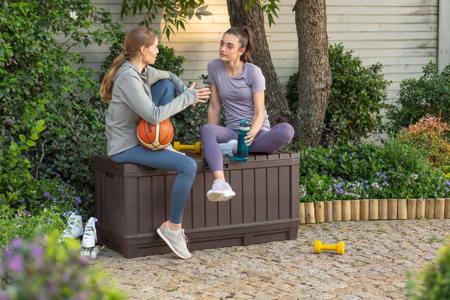 Keter Auflagenbox Kentwood 128 x 53,6 x 59 cm