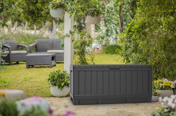 Keter Auflagenbox Kentwood 128 x 53,6 x 59 cm Bild 3
