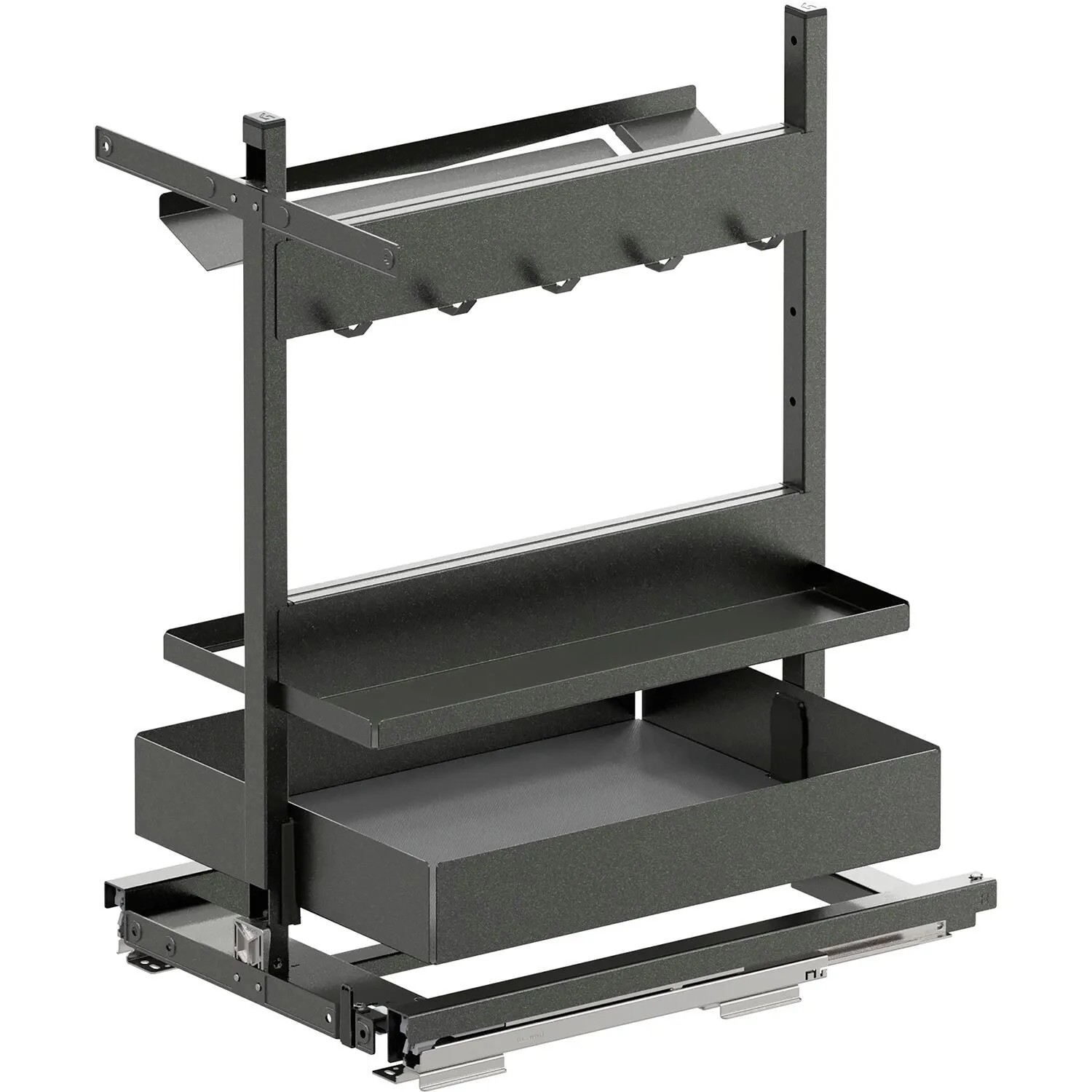 Vauth-Sagel Unterschrankauszug Sub Larder Flex Essentio Clean Korpusbreite 400 mm Lava