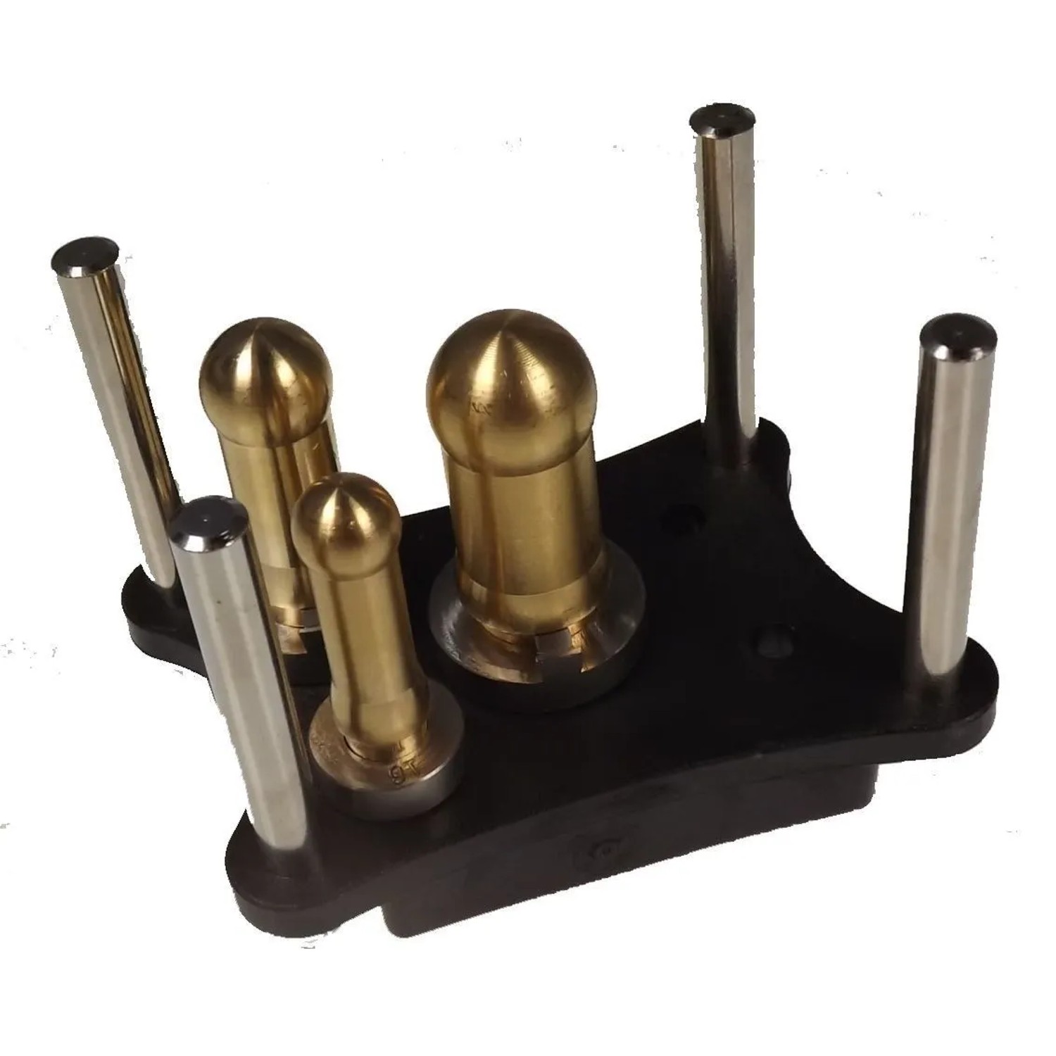 Emmeti Kalibrier- und Entgraterblock für Aluverbundrohre 16 20 26 mm Metall mit Sicherungsbolzen