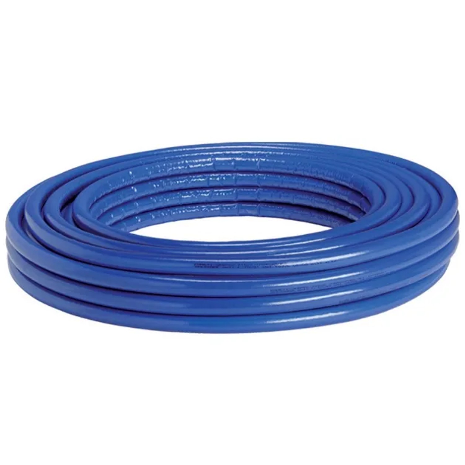 Emmeti Isolierrohr RA 26x3mm 25m Rolle Blau Wärmegedämmt für Heizung und Sanitär
